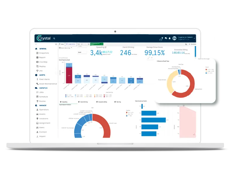 Ctrack mobile pre-start check interface