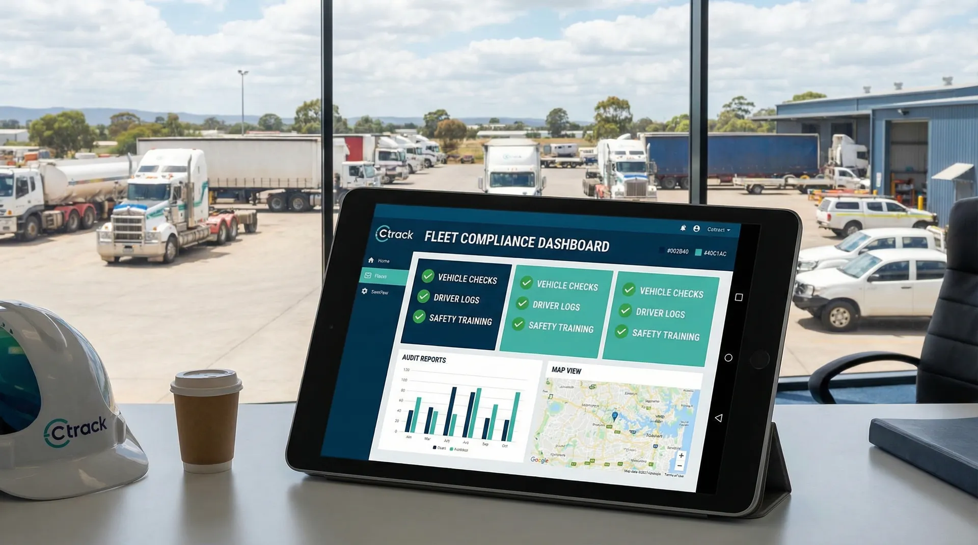 Fleet compliance management platform with automated reporting for NHVR, CoR, and Australian transport regulations
