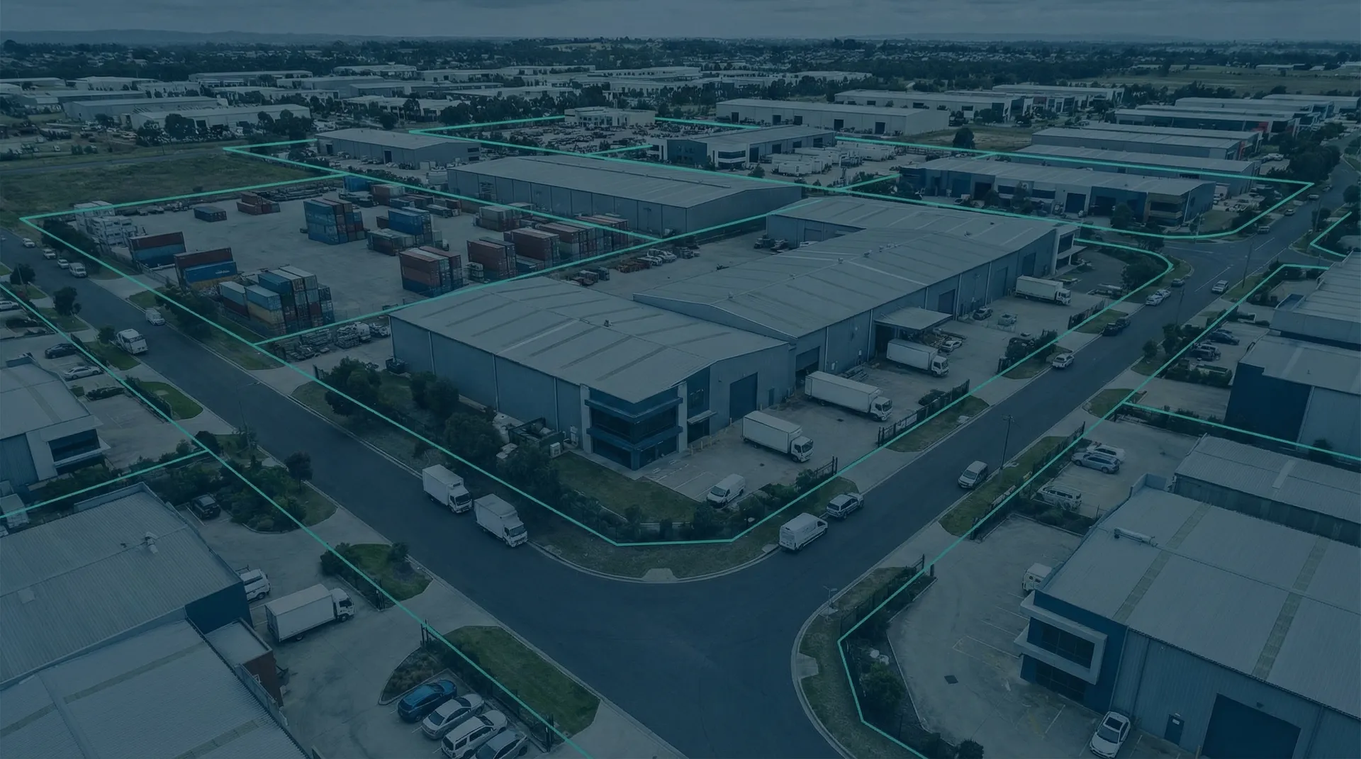 Geofencing solution with virtual boundary zones drawn on map for automated fleet entry and exit alerts