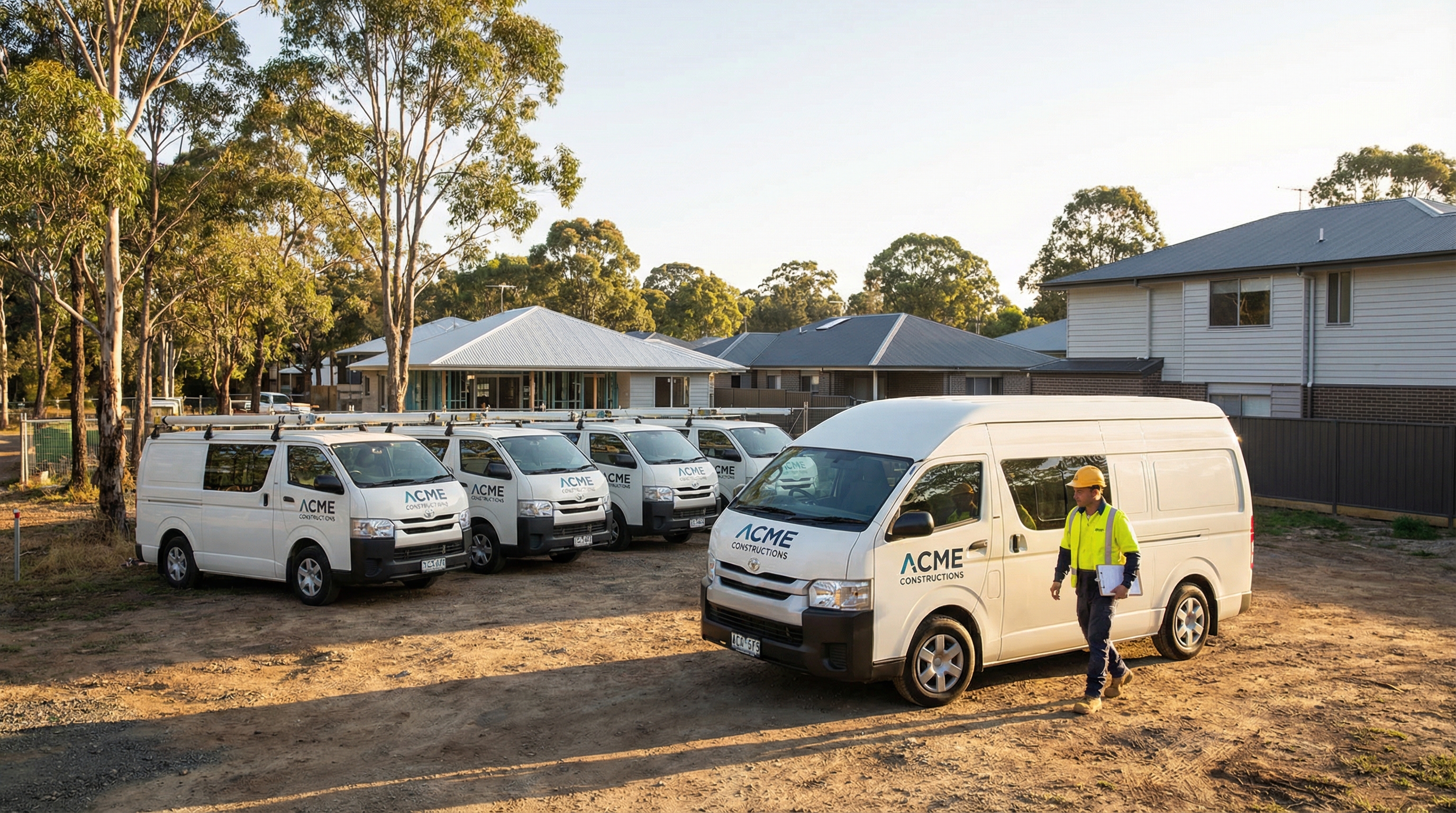 GPS van tracking for light commercial fleet vehicles across Australian cities