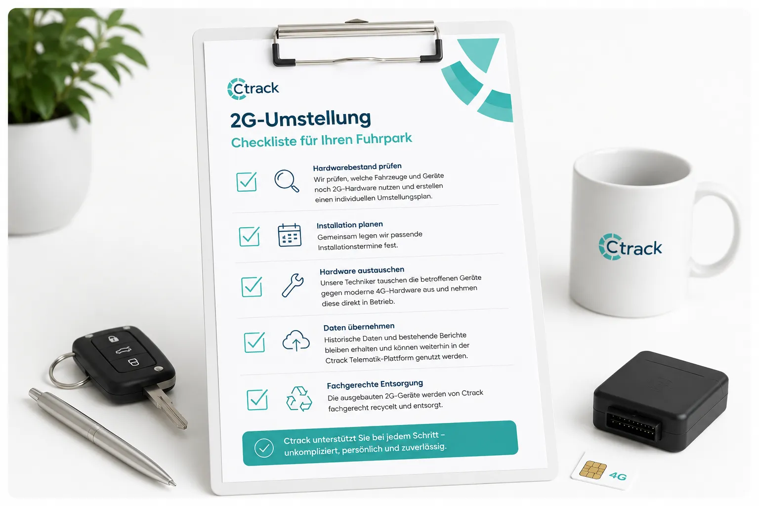 Crystal-Plattform auf Desktop und Mobilgerät mit deutscher Live-Karte und Fahrzeugstatus