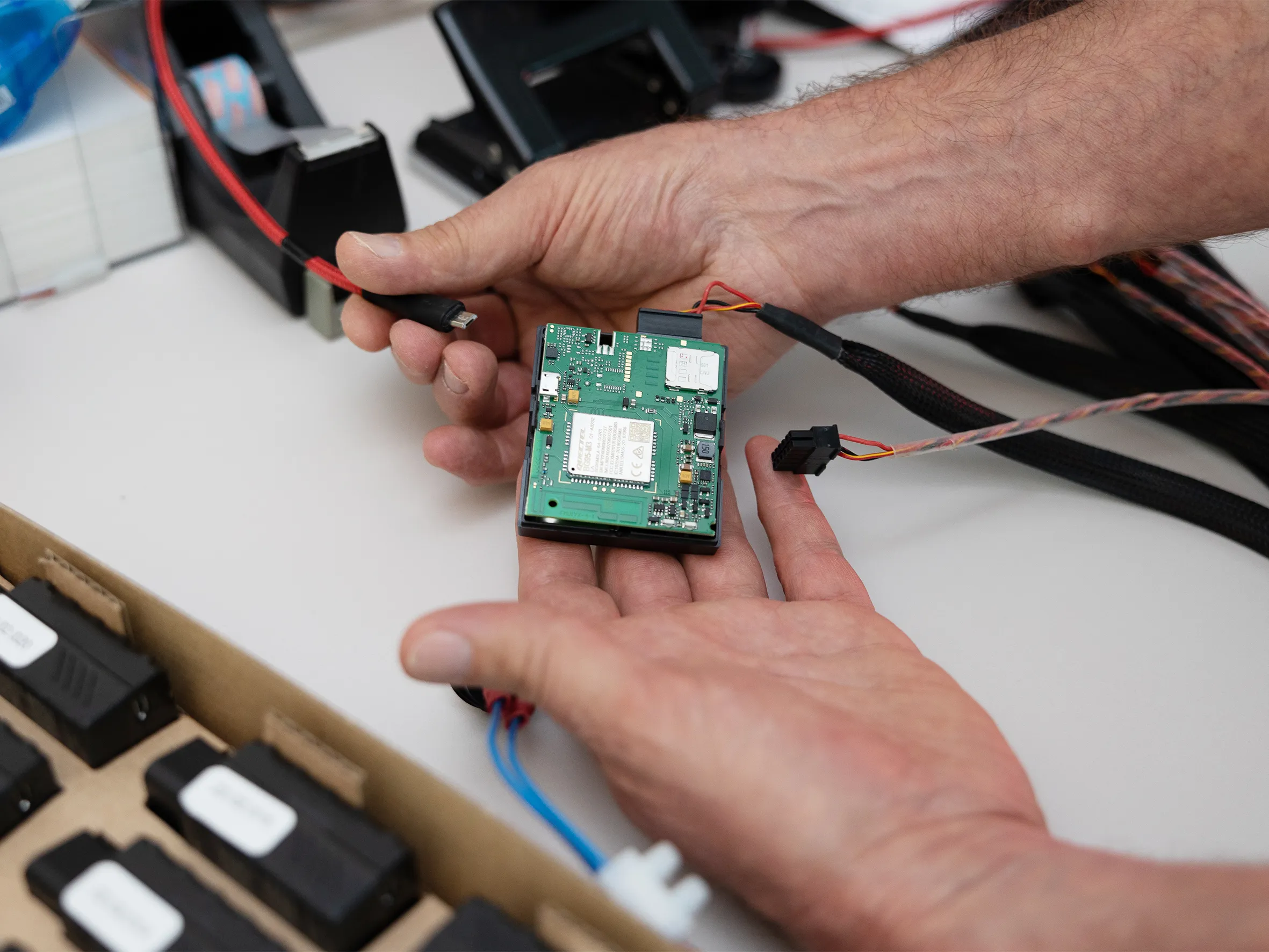 Telematik-Hardware für Flotten und mobile Assets