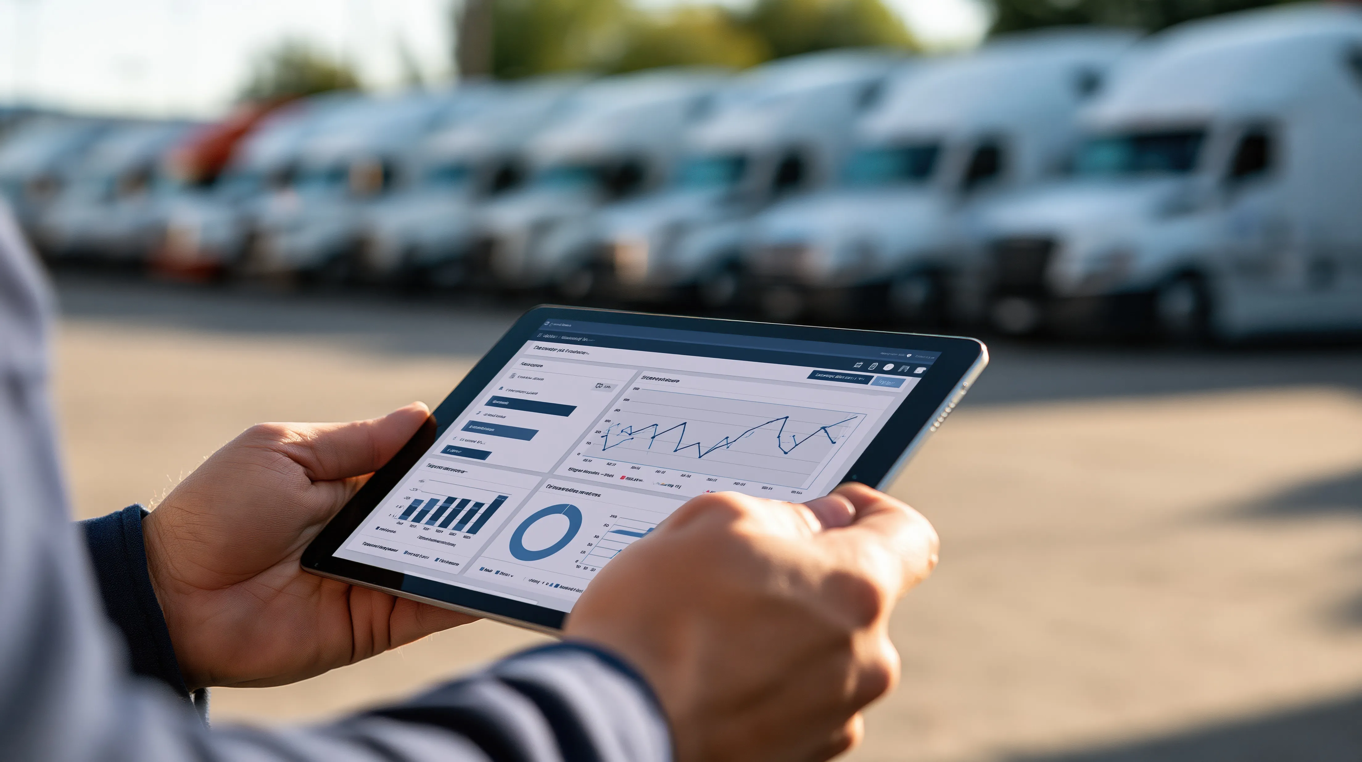 Überblick über Fahrzeugflotte mit Telematik 