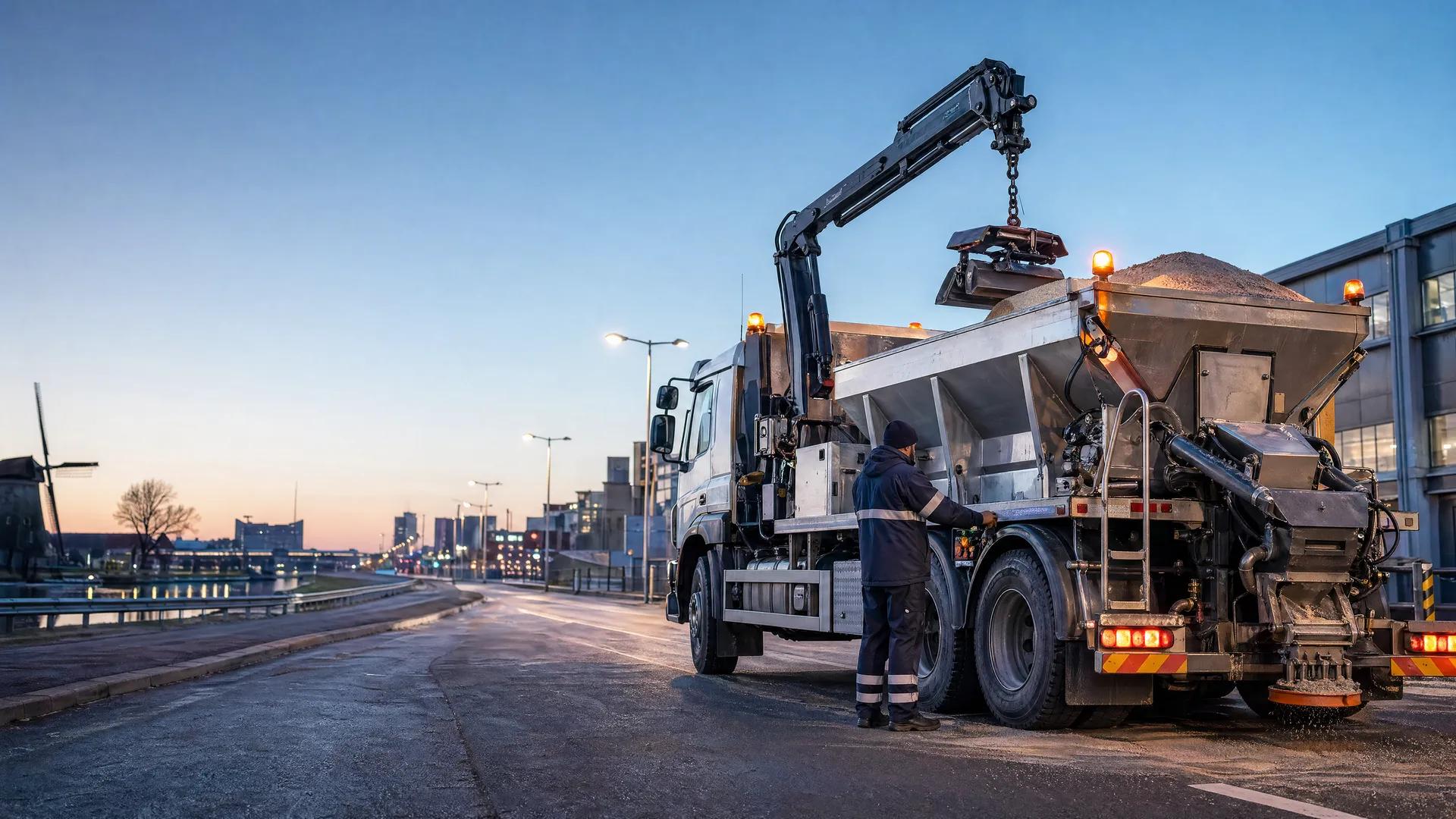 PTO monitoring voor voertuigen met hydraulische opbouw