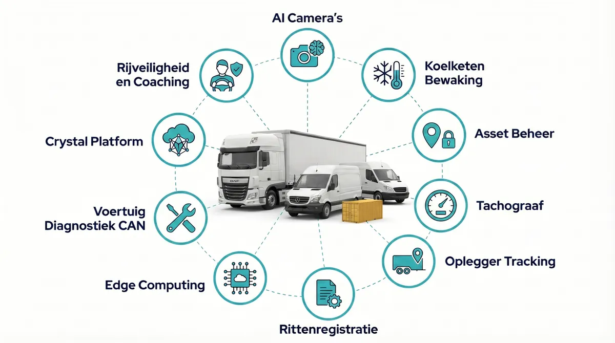 Crystal, Ctrack's nieuwste fleet management platform
