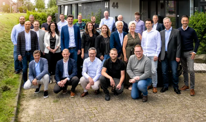 Een groepsfoto van de mensen achter Ctrack