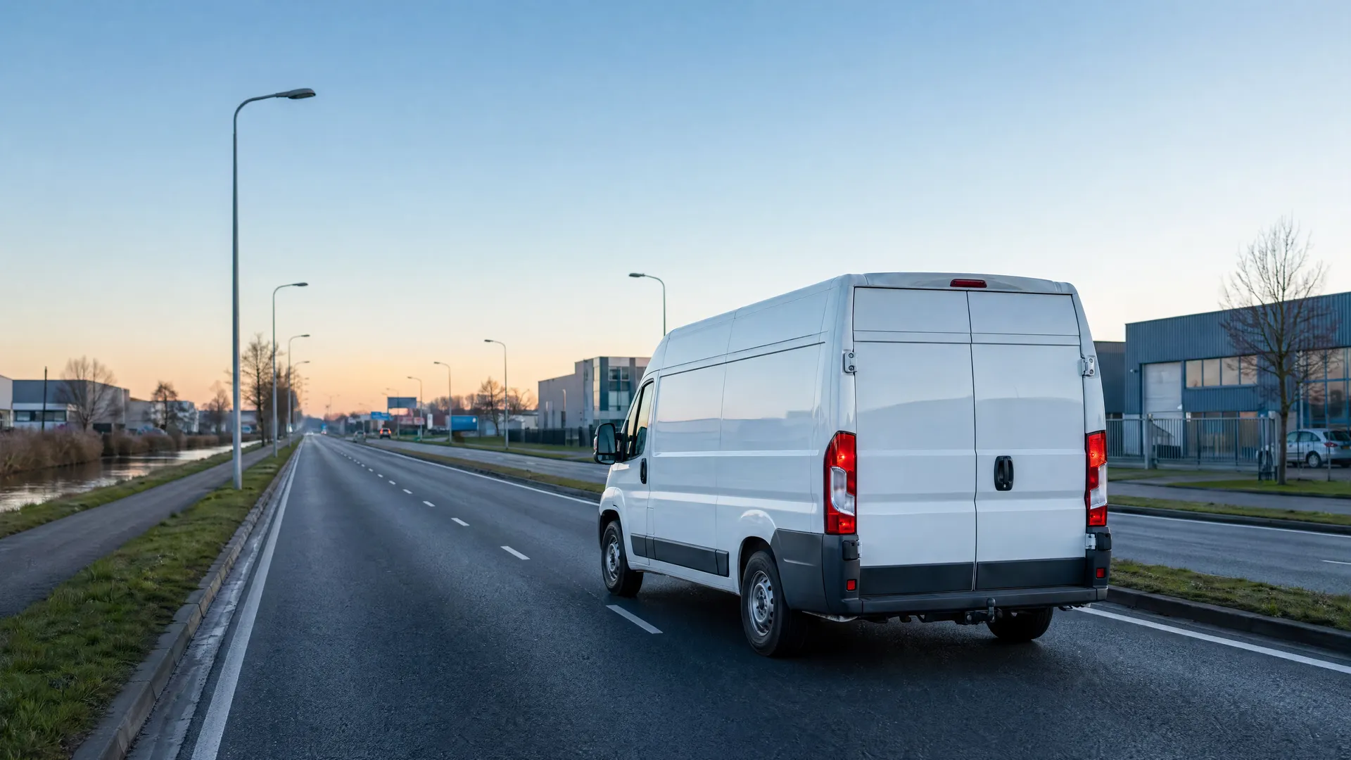 Bus op de weg | GPS voertuig tracking